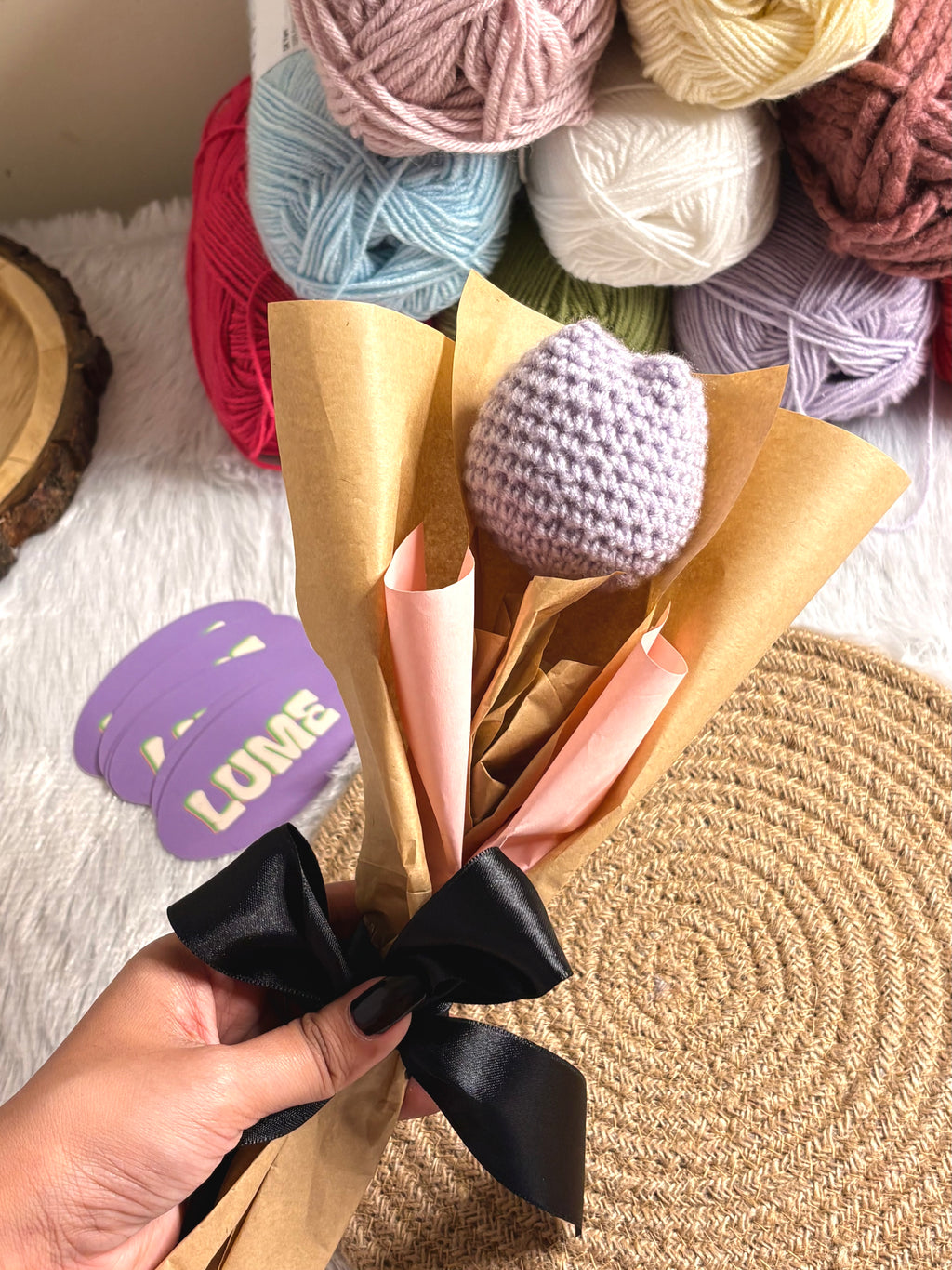 Lavender Tulip Bouquet