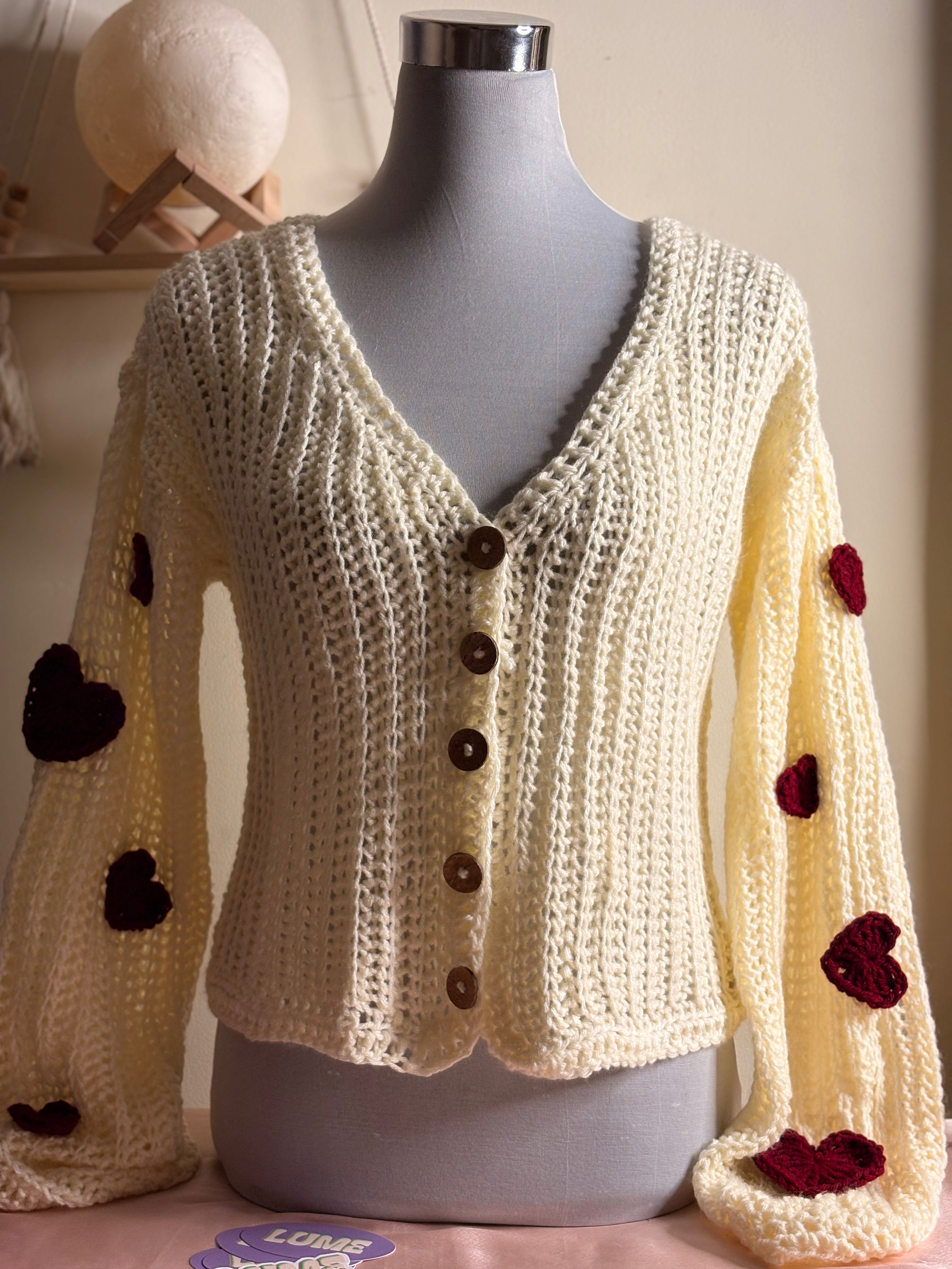 Heart Attack Cardigan