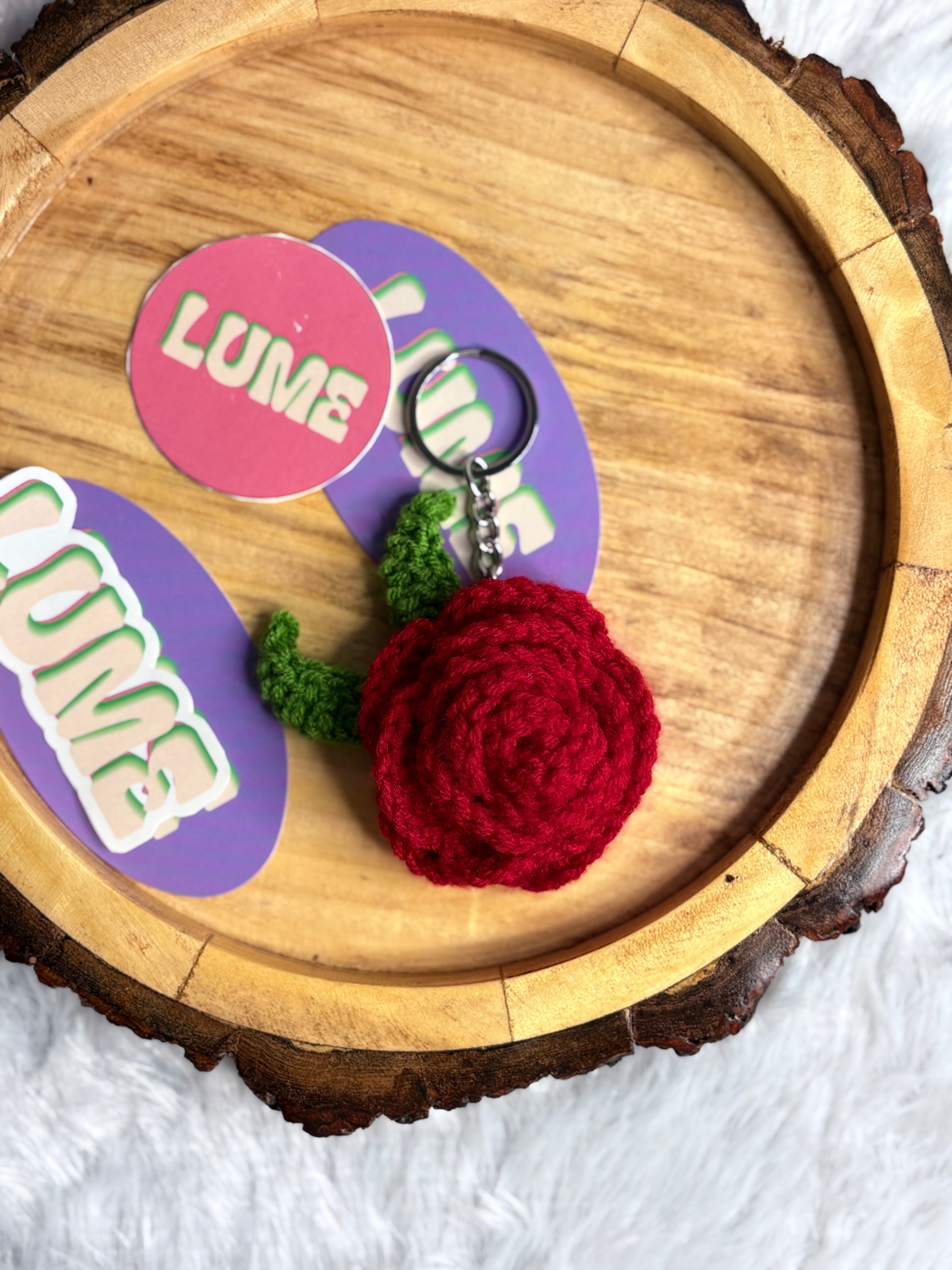 Rose Keychain