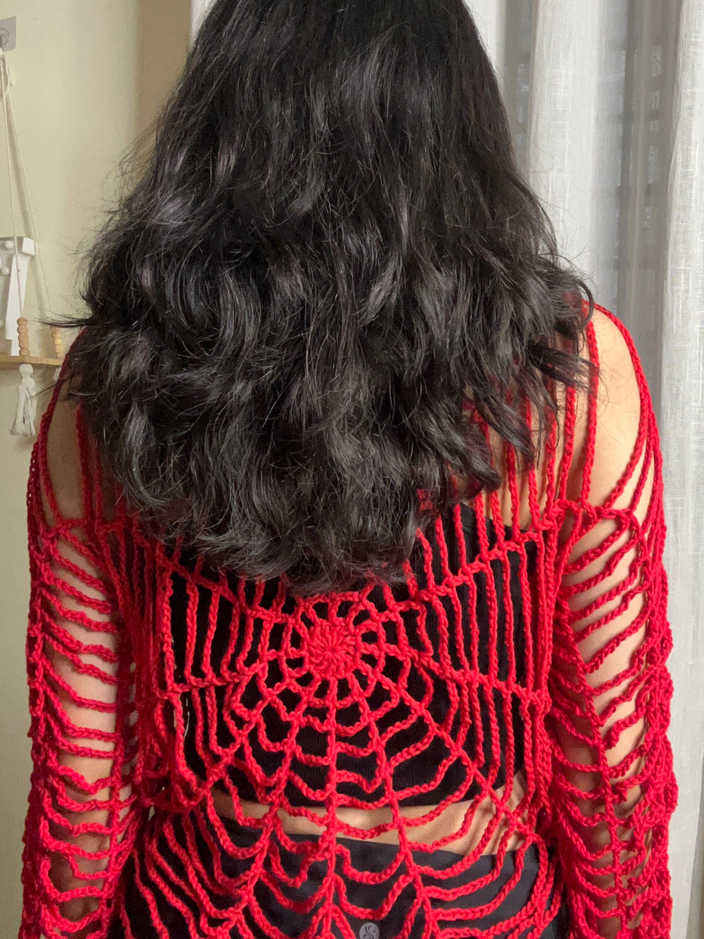 Spider web top