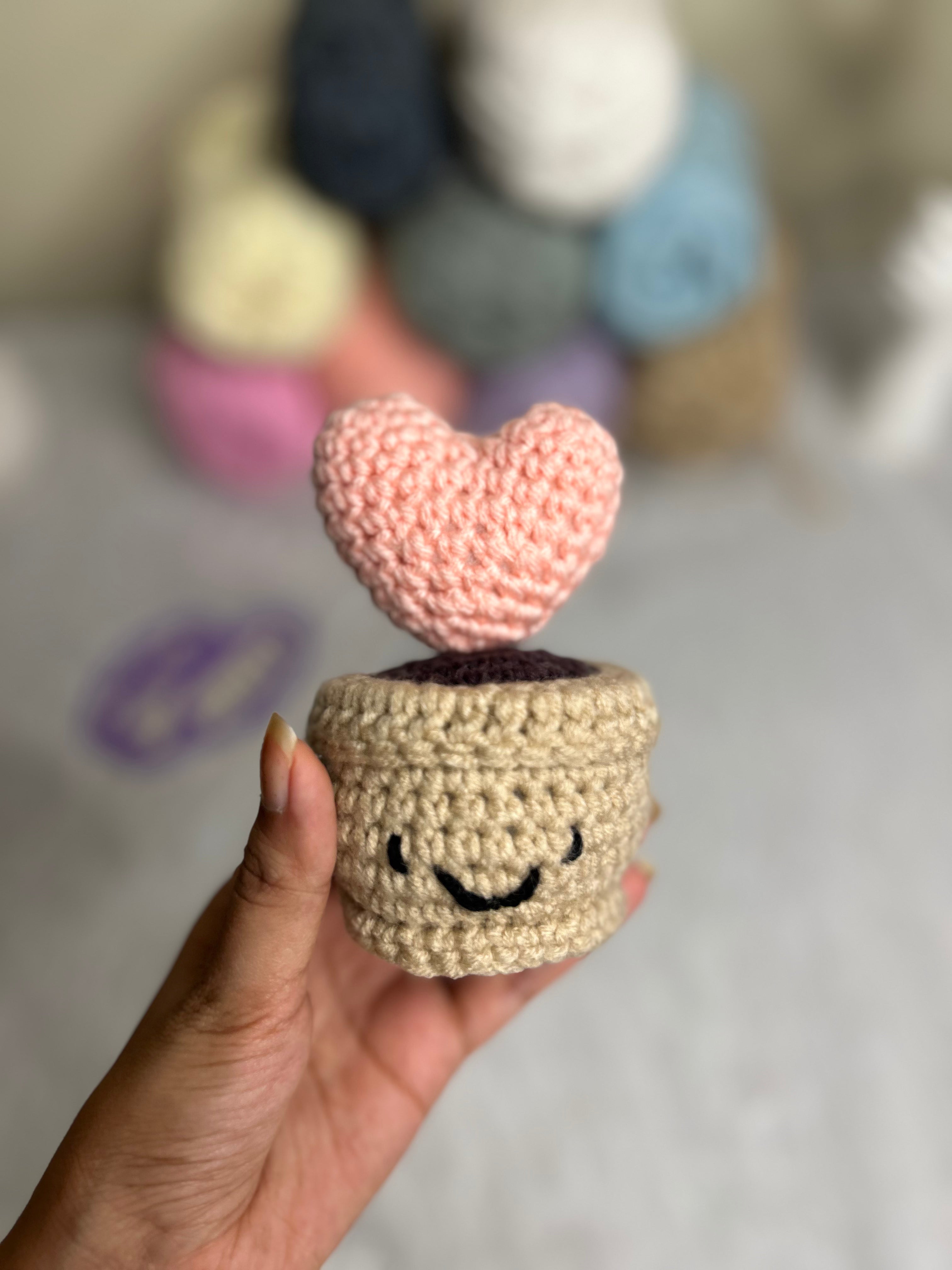 Cactus Heart Pot